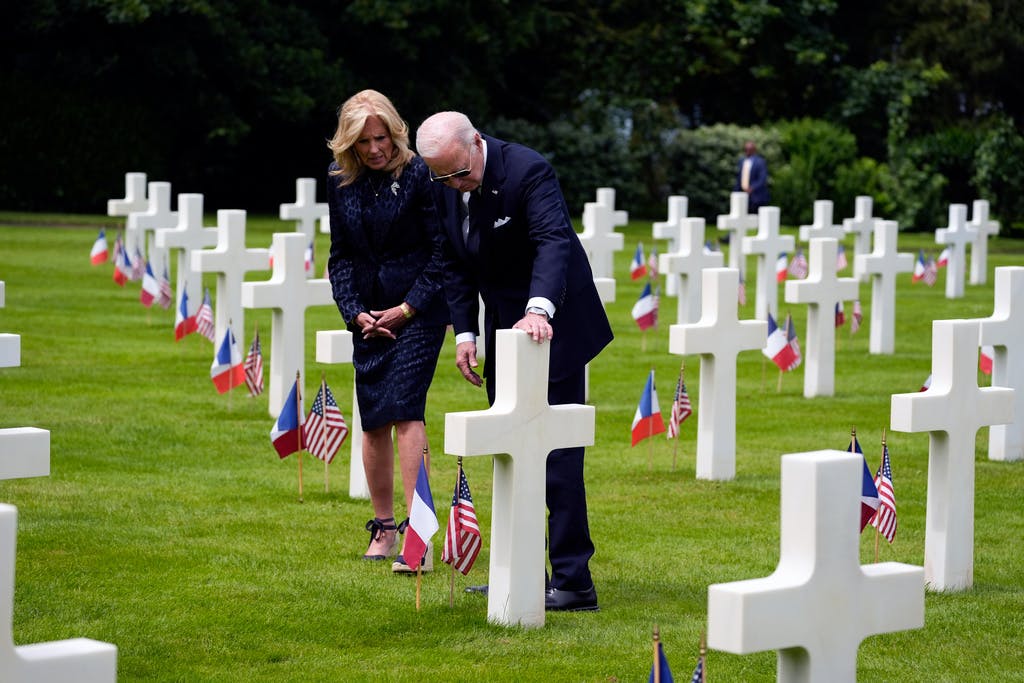 World leaders in Normandy 80 years after D-Day
