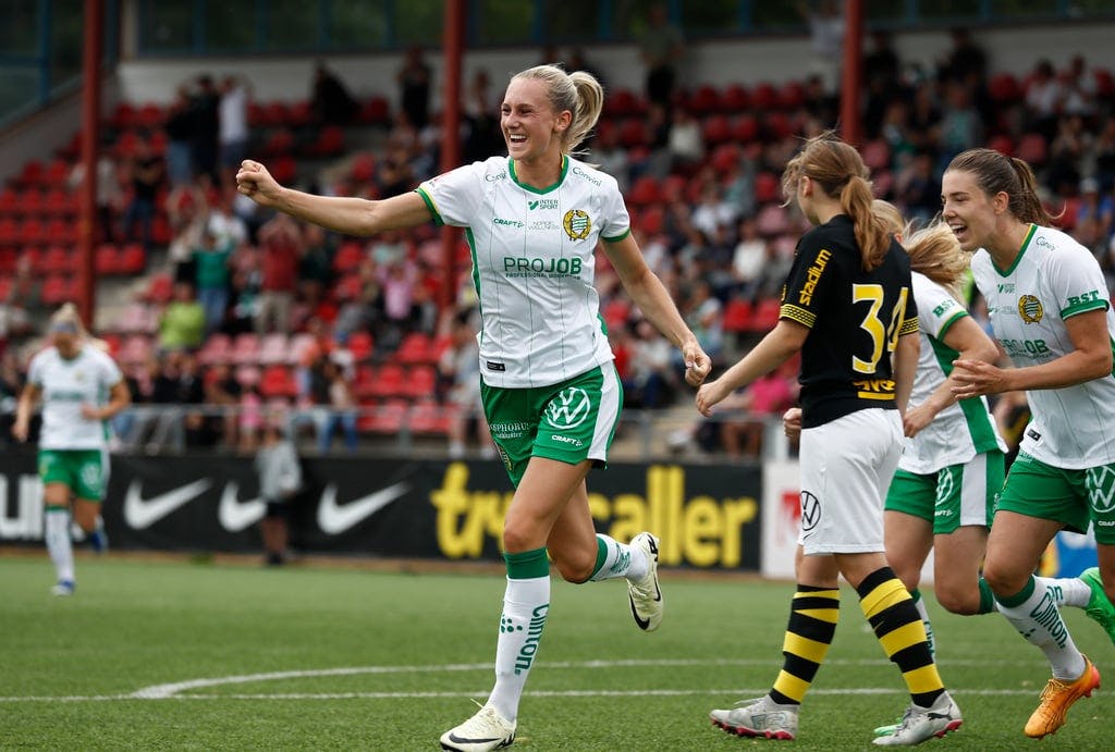 19-year-old scores two goals in Hammarby's rout