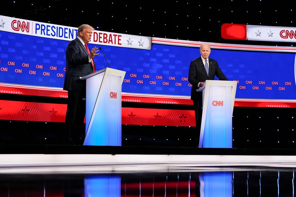 The USA Debate: Wavering Biden, Attacking Trump