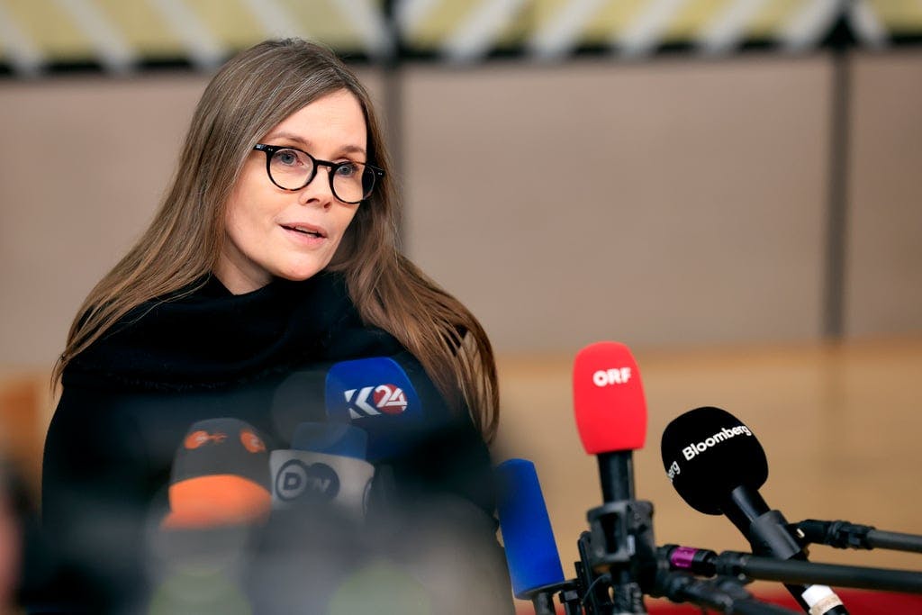 She becomes Iceland's new president