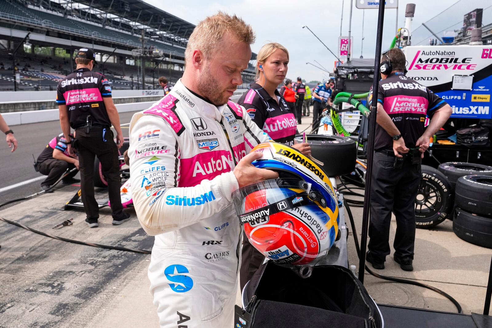 Rosenqvist best Swedish driver in Indycar