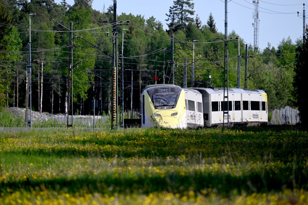 The derailment of the Arlanda Express was caused by