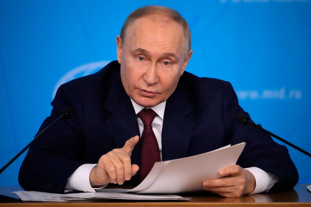 Total rejection of President Putin's peace demands
