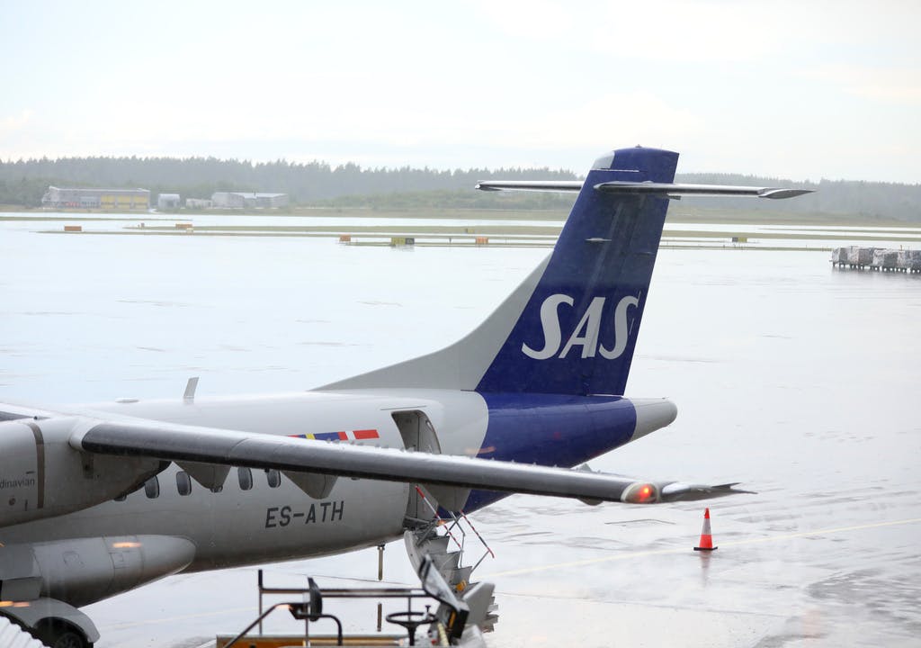 SAS plane collided with bird – forced to turn back