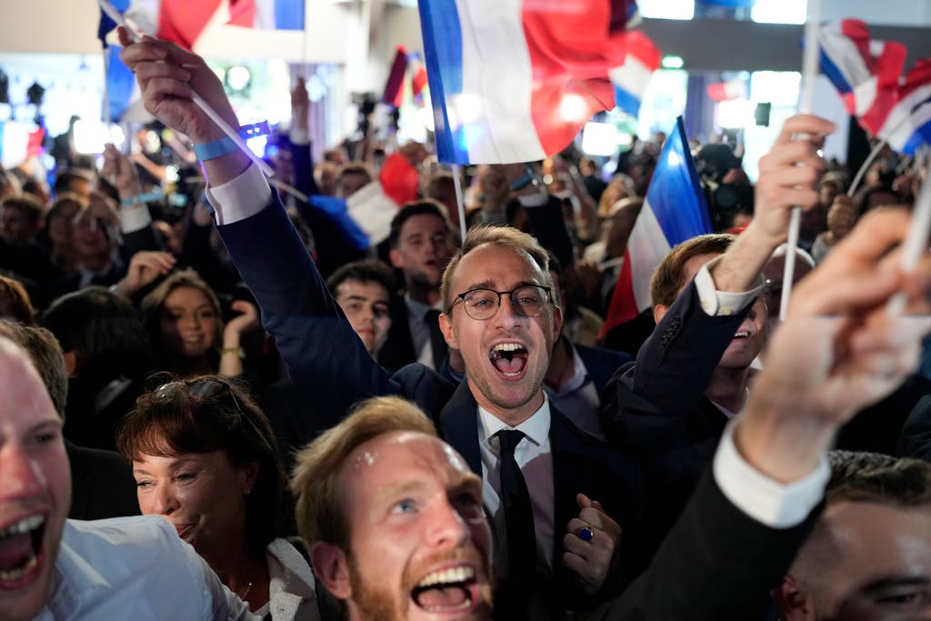 Market worried ahead of French re-election
