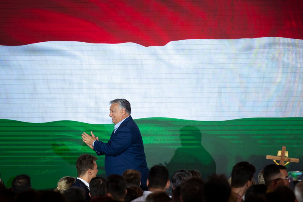 Trump's catchphrase as Hungary takes over EU presidency