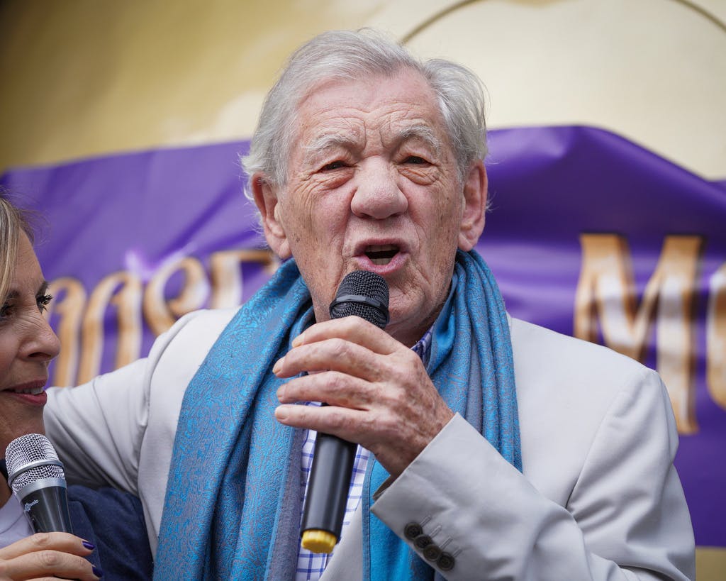 McKellen will not return to the stage after the fall