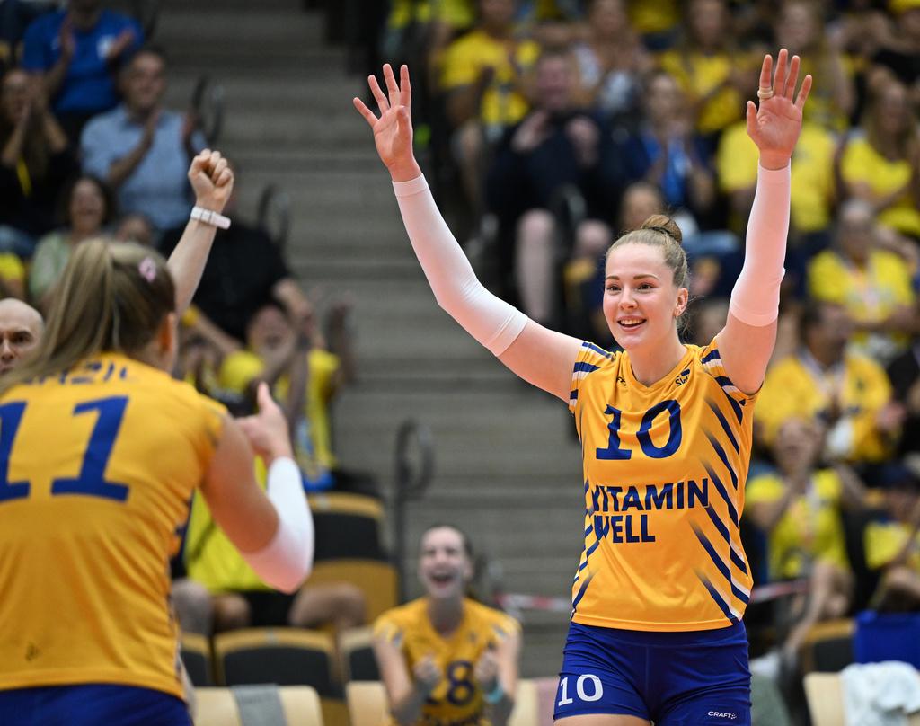 Sweden clear for historic volleyball World Championship