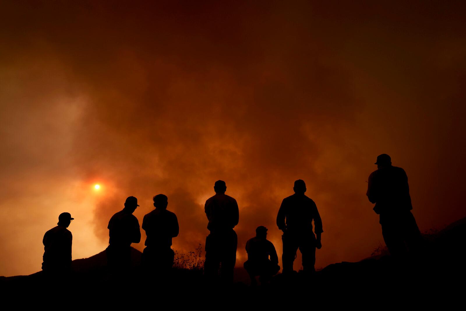 "Hellish Scenes" in California's Major Fires