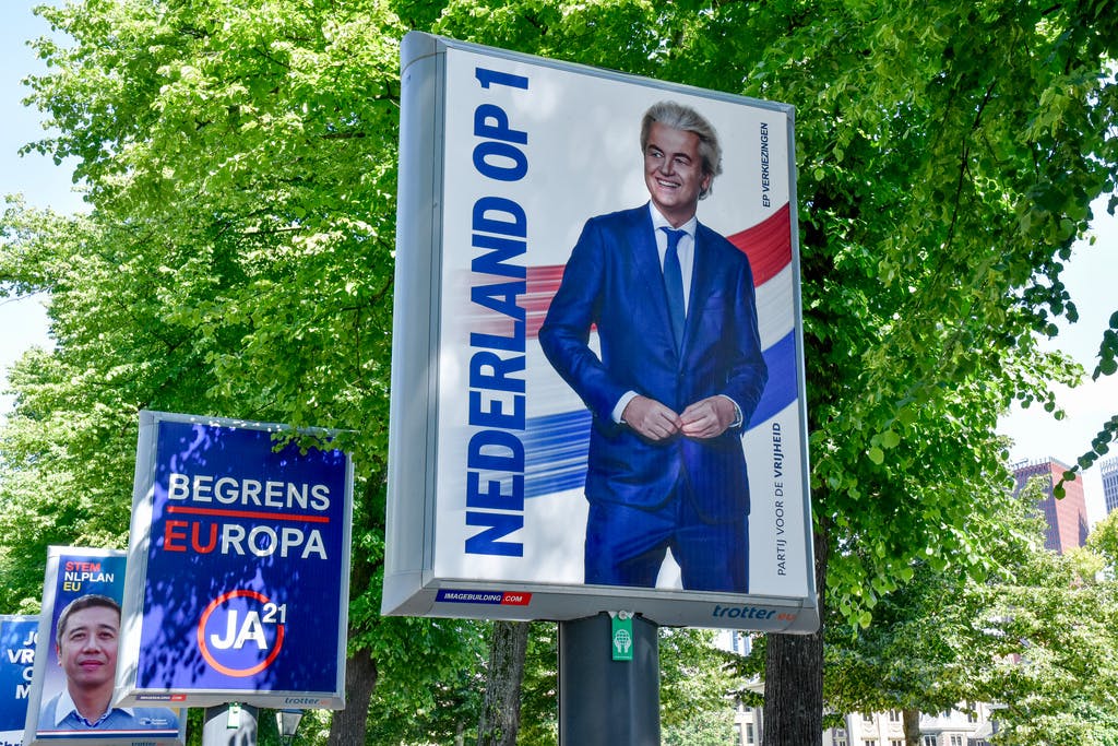 Wilders' "only" second in the EU election