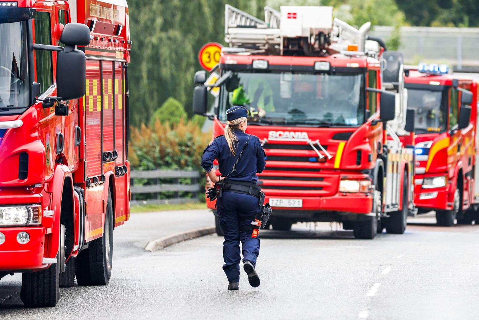 Major Fire in Skellefteå – 20 Evacuated