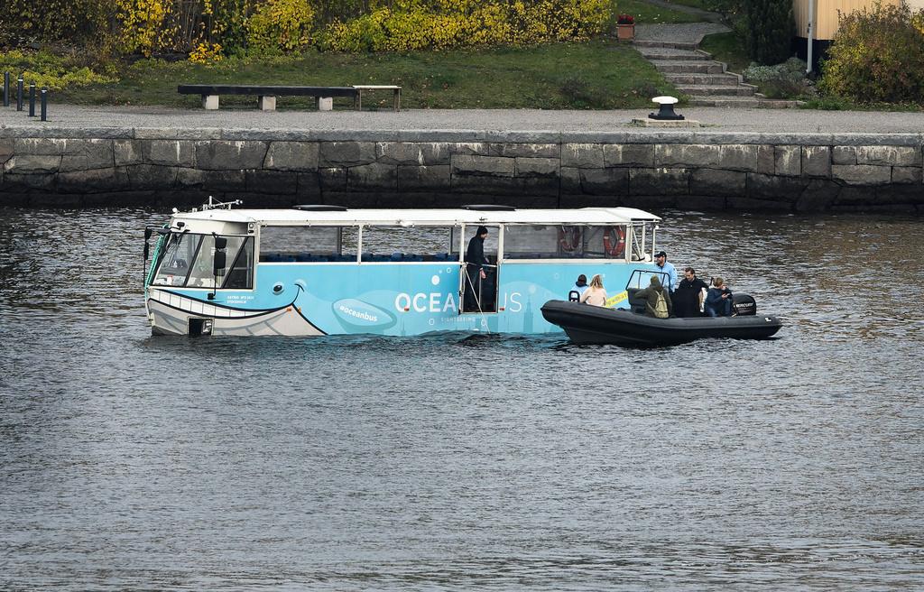 Engine Failure on Amphibious Bus