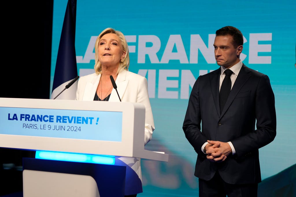 Le Pen's party becomes the largest in the EU