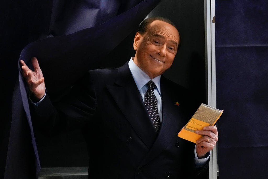 Airport renamed after Berlusconi