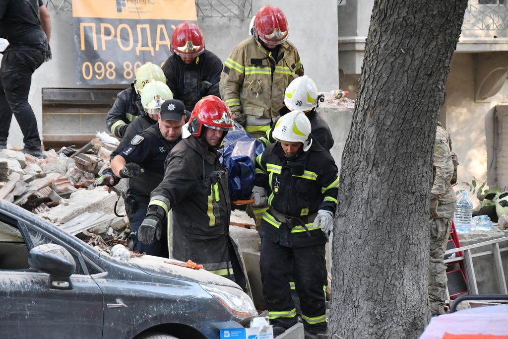 Mother and three daughters killed in attack on Lviv