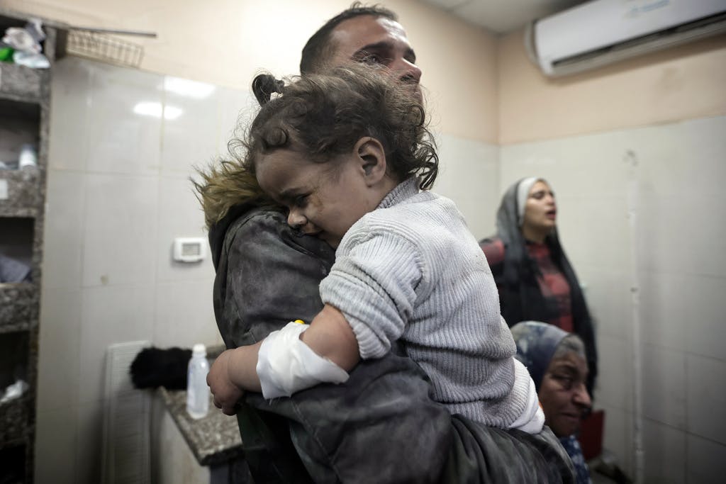 Hospitals in Gaza: Children on the Floor – Drip Bags Hung on Nails