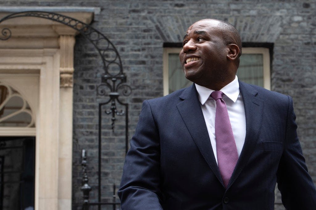 Lammy wants to "restore relations"