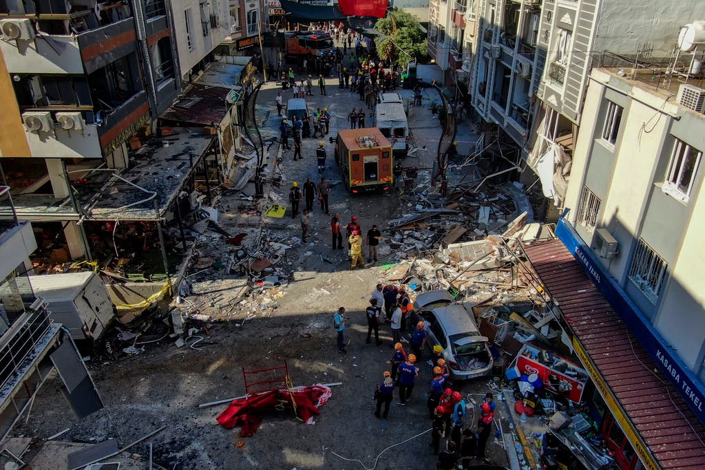 Dead and Injured after Gas Explosion in Turkey