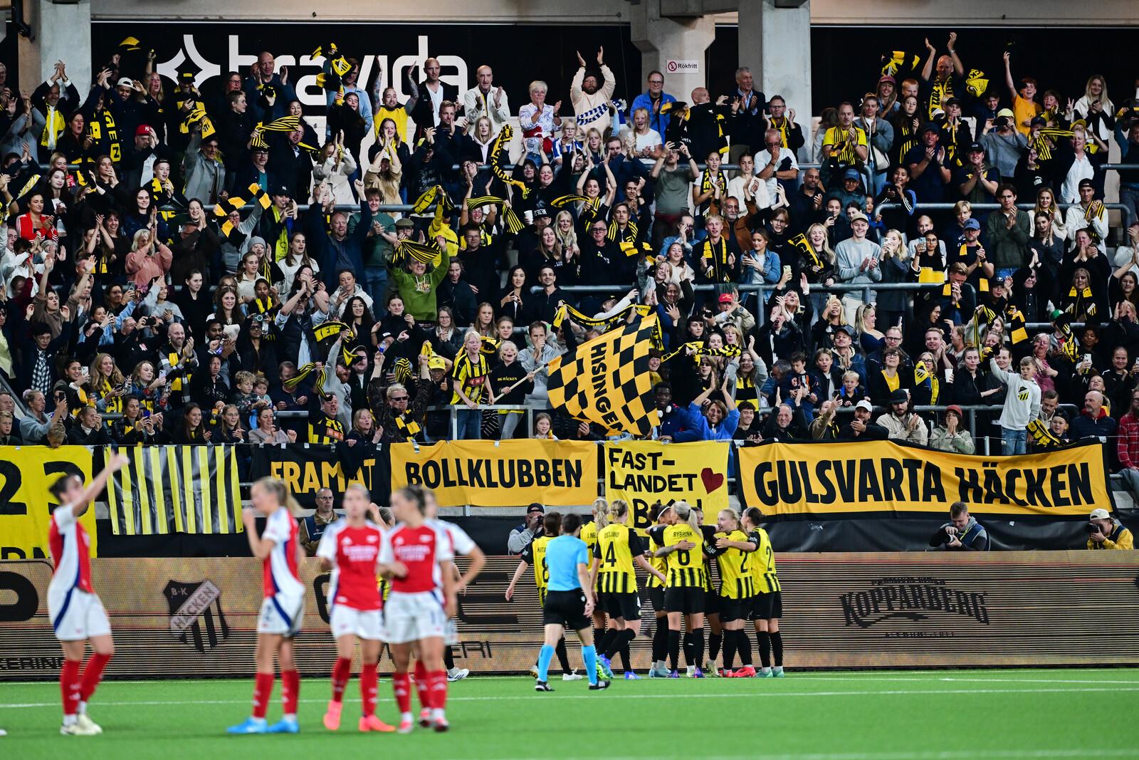 Victory for Häcken – Tindell sank Arsenal