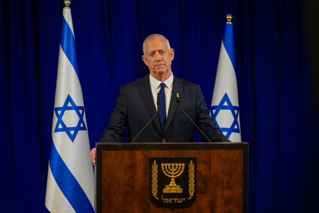 Benny Gantz leaves Israel's government in protest