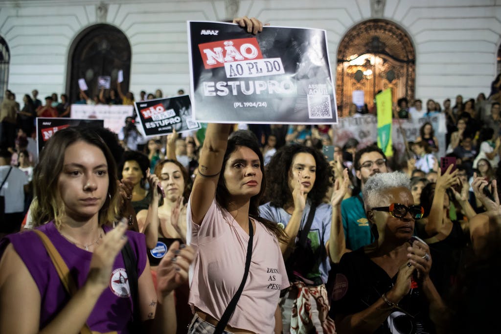 Brazilian protests – abortion could be deemed murder