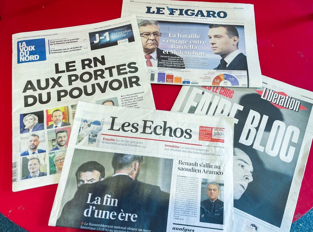 France Divided in the Extremists' Battle