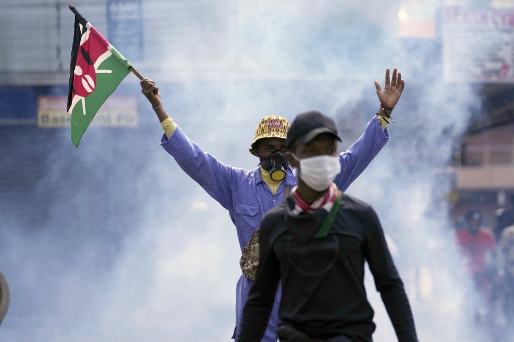 Kenya deploys military against demonstrators