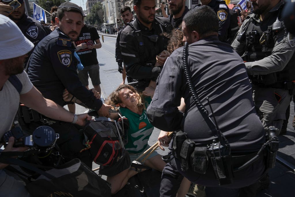 Demonstrators in Israel: Blood on the Government's Hands