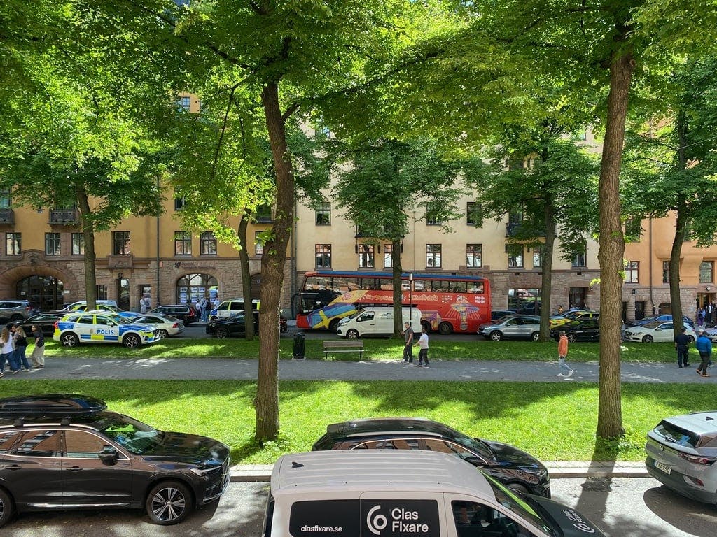 Shooting in central Stockholm – one arrested