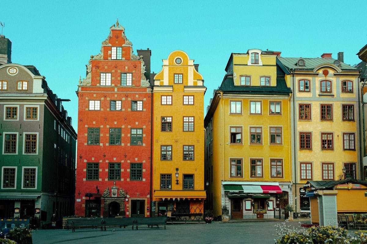 Sweden demographics - old city Stockholm